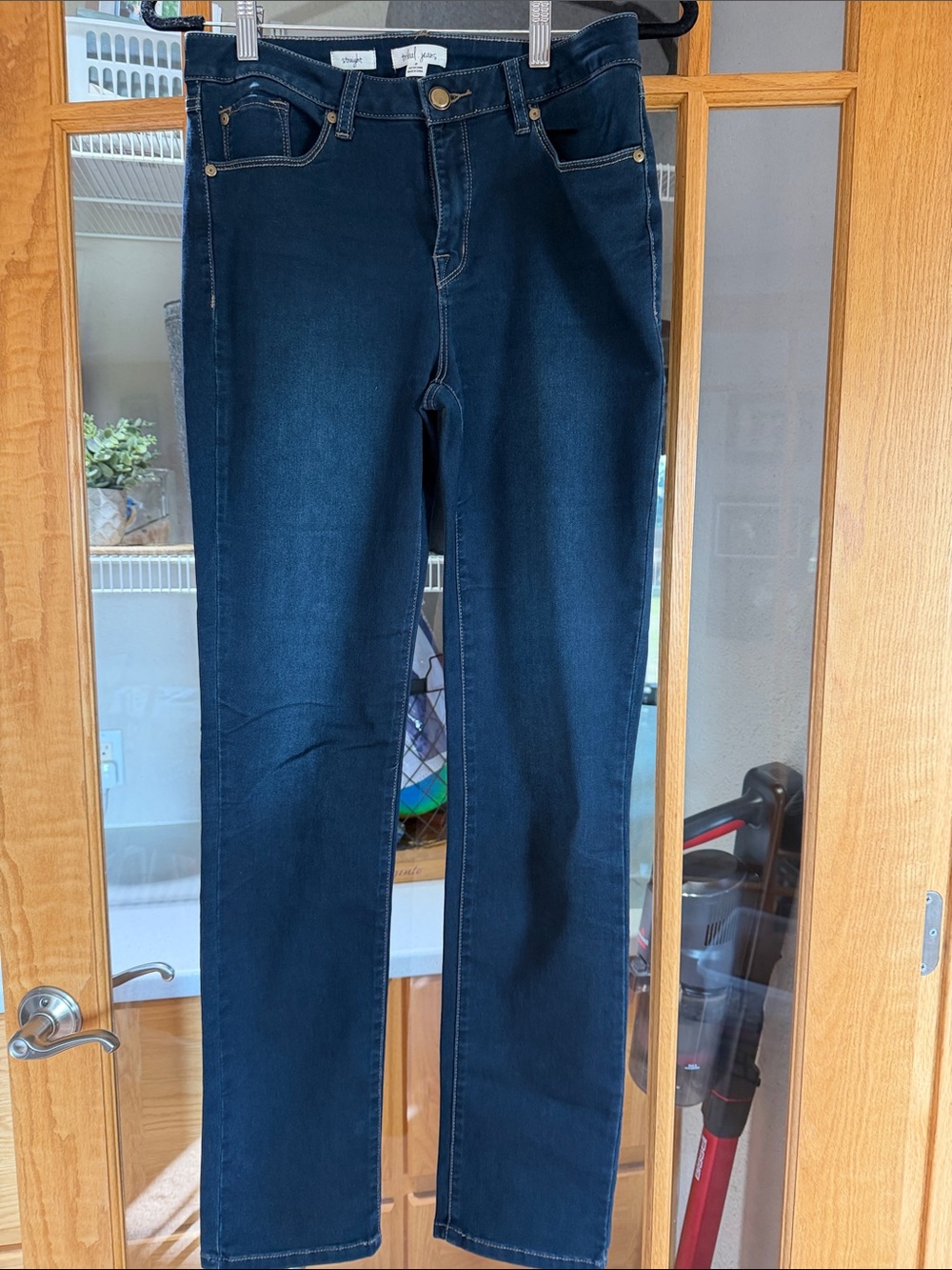 Tribal Jeans - Straight Leg Dark Wash Jeans